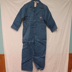 Ben Davis Coveralls Postman Blue Men's Size 42 Regular